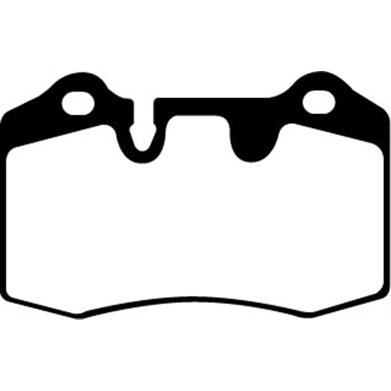 EBC 04-12 Aston Martin DB9 5.9 Yellowstuff Rear Brake Pads