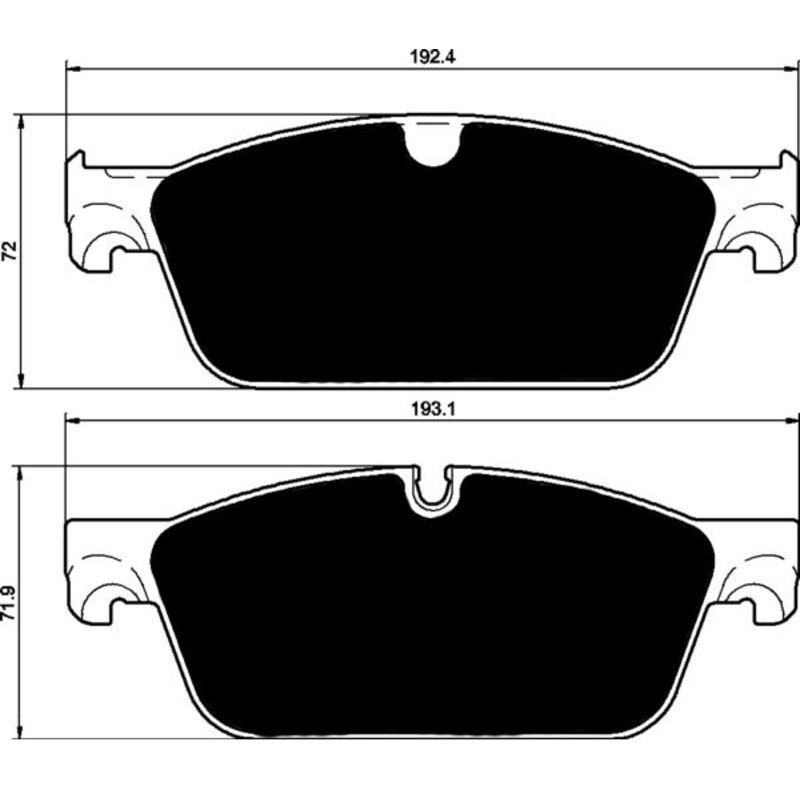 Porterfield Brake Pads for 2016 MERCEDES-BENZ GLE63 AMG