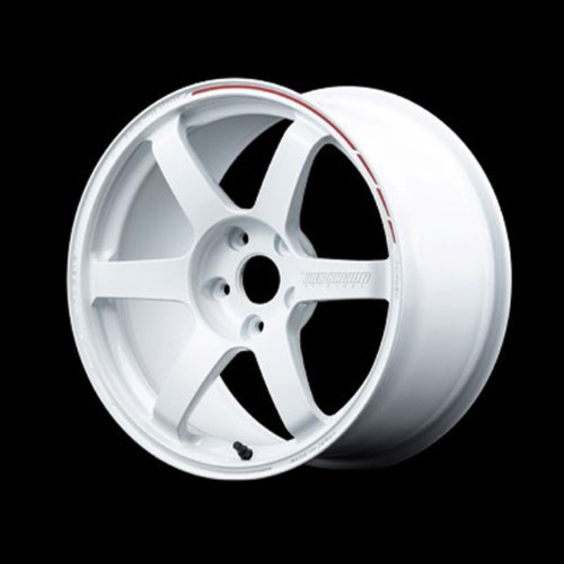 Volk Racing TE37 Saga S-Plus Time Attack Wheel – 18×9.5 +44 | 5×100 | Dash White / REDOT