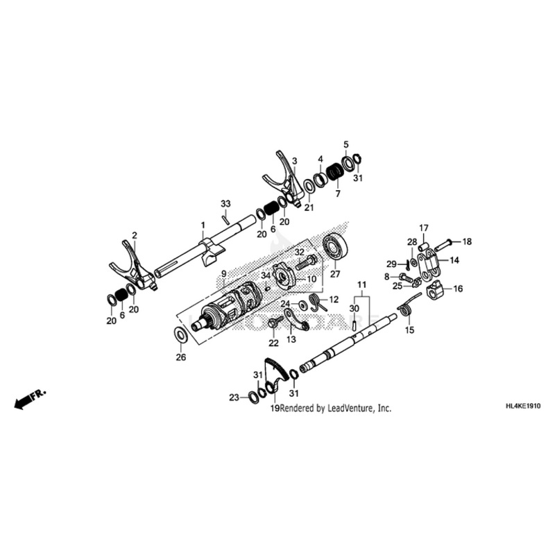Washer, Thrust (14X23X2) by Honda