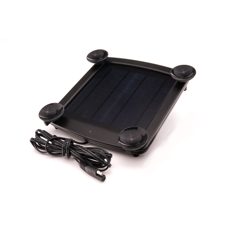5 Watt Solar 12V Battery Charger with Handlebar Mount