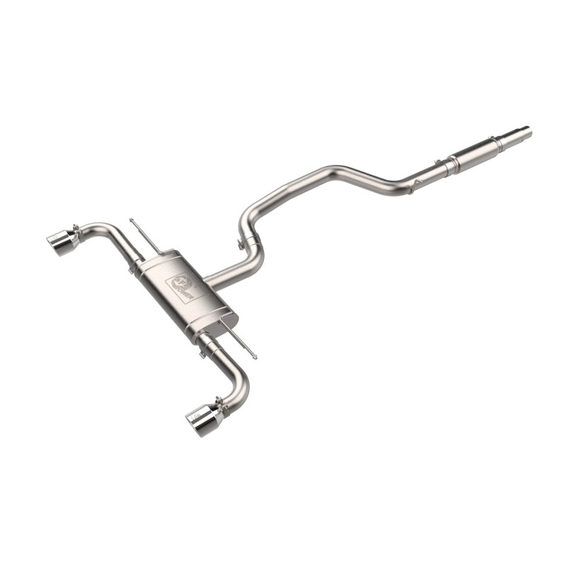 aFe 22-24 Volkswagen GTI MACH Force-Xp 3 to 2-1/2 IN Stainless Steel Cat-Back Exhaust w/Polished Tip