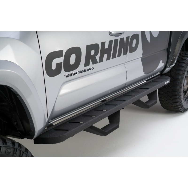 Go Rhino 99-16 Ford F-250/F-350 RB10 Complete Kit w/RB10 + Brkts + 2 RB10 Drop Steps
