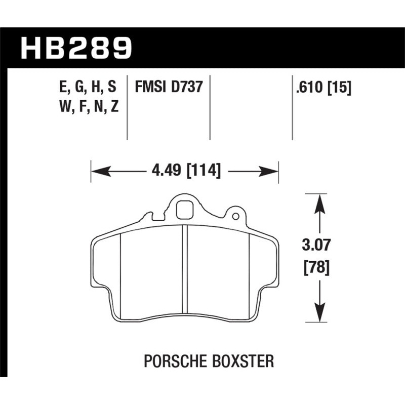 Hawk HP+ Street Brake Pads