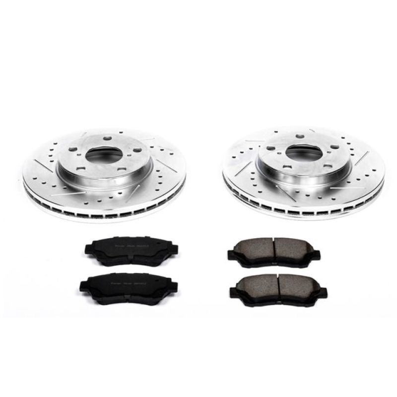 Power Stop Front Z23 Evolution Sport Brake Kit Lexus SC300 1992-1998 | K1070