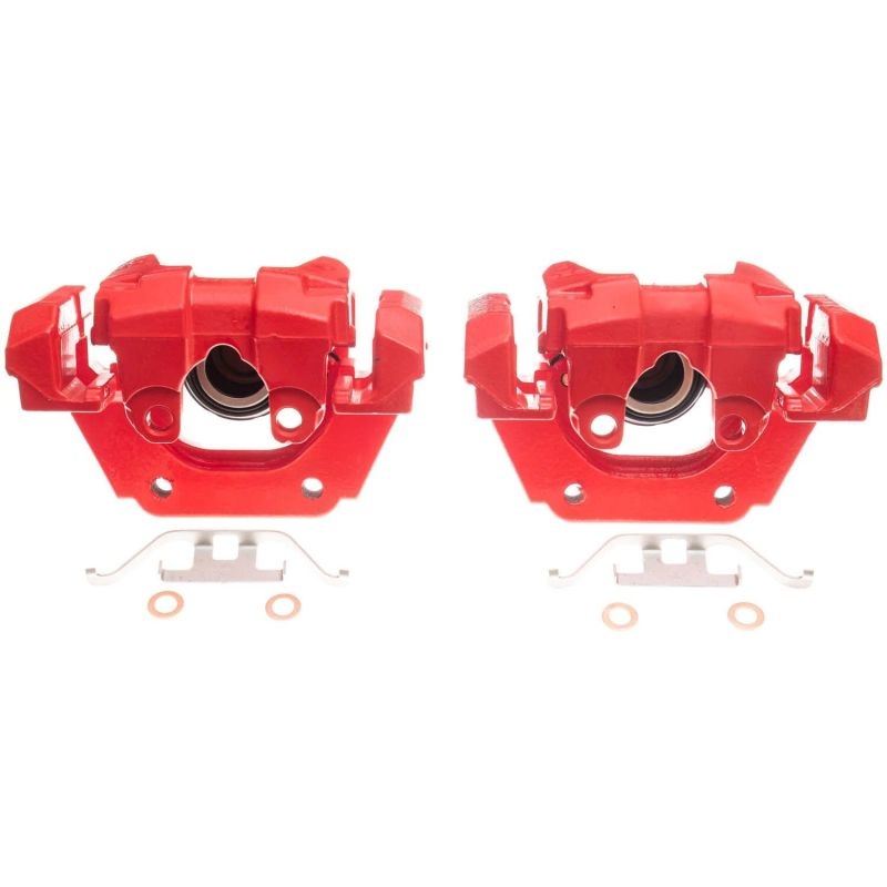 PowerStop Power Stop 10-15 BMW 550i GT Rear Red Calipers – Pair