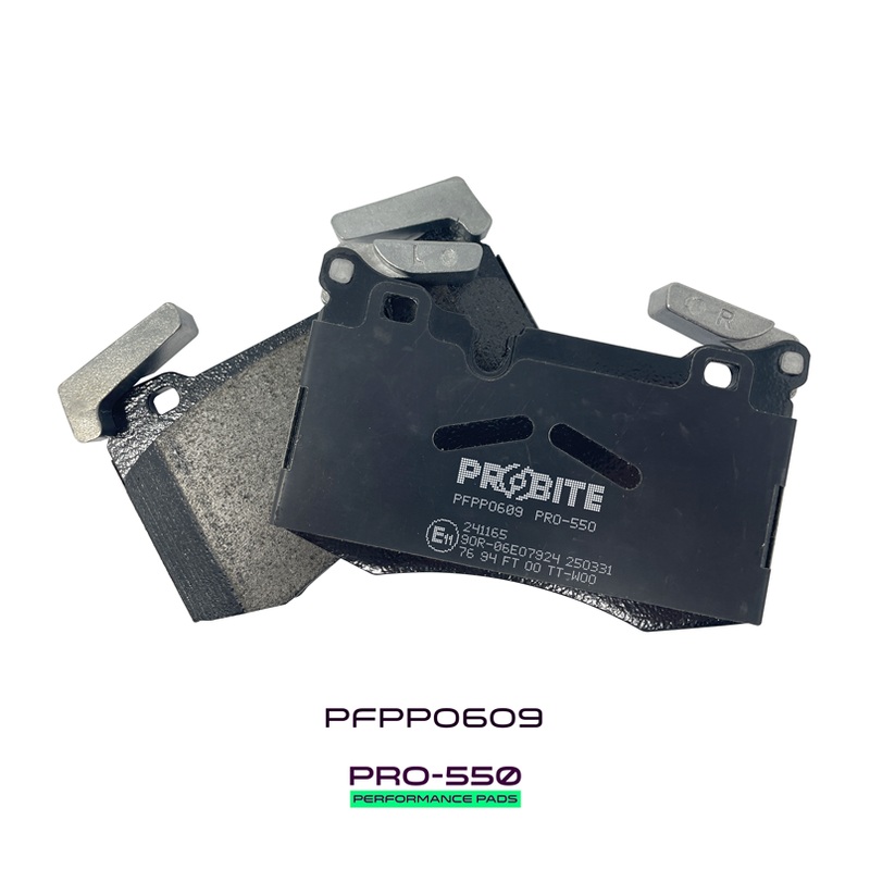 PRO-550 Performance Pads | Fronts | W120mm H75mm D15mm