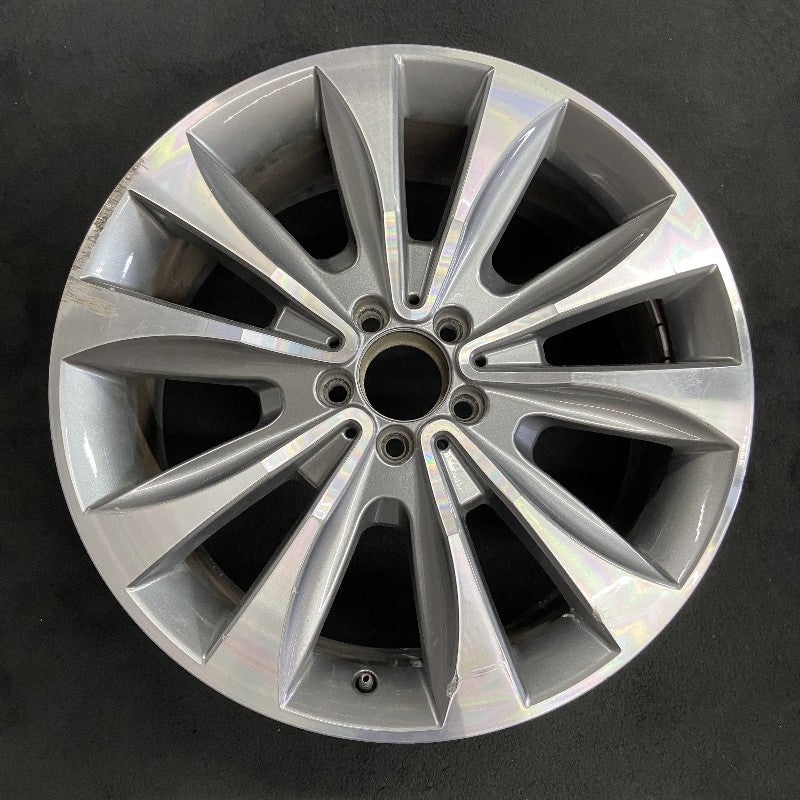 20″ MERCEDES GL-CLASS 13-15 166 Type; GL350 20×8.5 10 spoke carved spokes Original OEM Wheel Rim