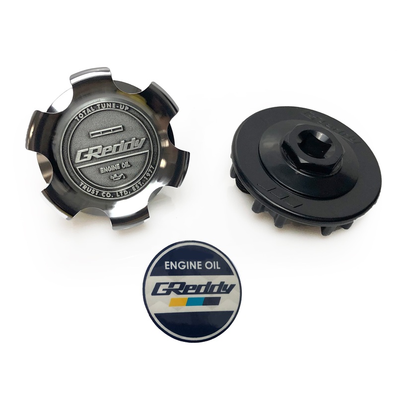 GReddy Type-B Oil Filler Cap – Chrome | Multiple Subaru Fitments  (13901526)