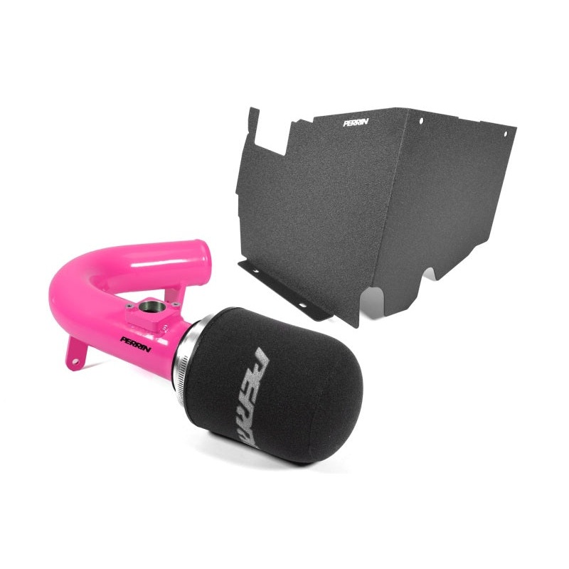 Perrin [22-24 WRX] Cold Air Intake w/ Heatshield – Hyper Pink | PSP-INT-328HP