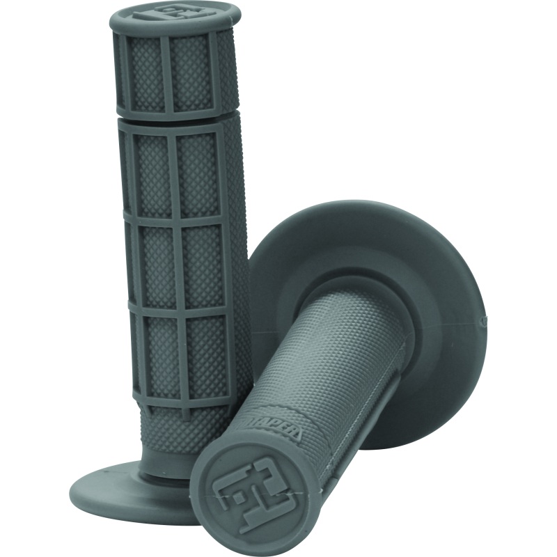 ProTaper Race Cut 1/2 Waffle Grips – Grey