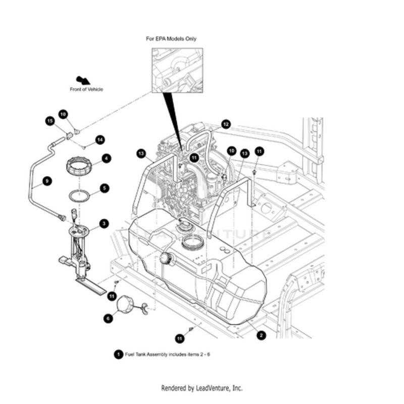 Ring Fuel Pump Locking by Arctic Cat