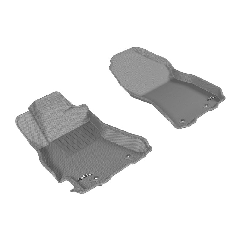 3D MAXpider 15-19 Legacy/Outback Kagu 1st Row Floormat – Gray | L1SB01311501