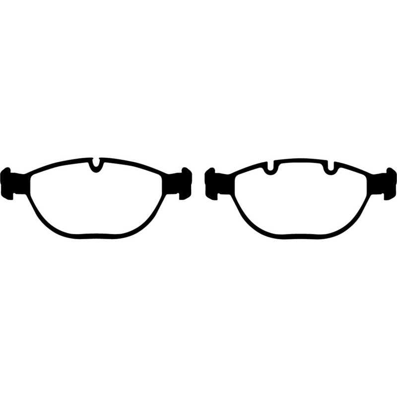 EBC 02-04 BMW X5 4.6 Ultimax2 Front Brake Pads