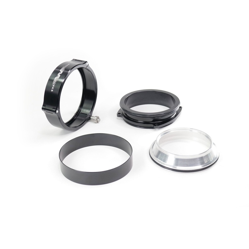 Quick Seal 3.5″ Connector w/ Clamp for ICON 92mm Throttle Body