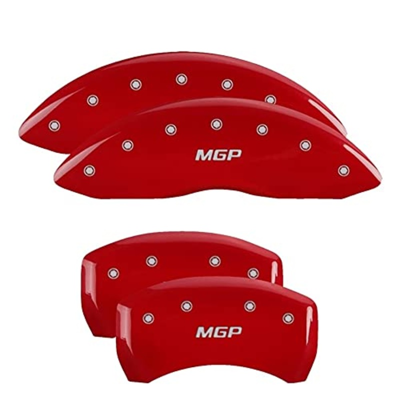 MGP Caliper Covers 16237SMGPRD Red Caliper Cover, Set of 4