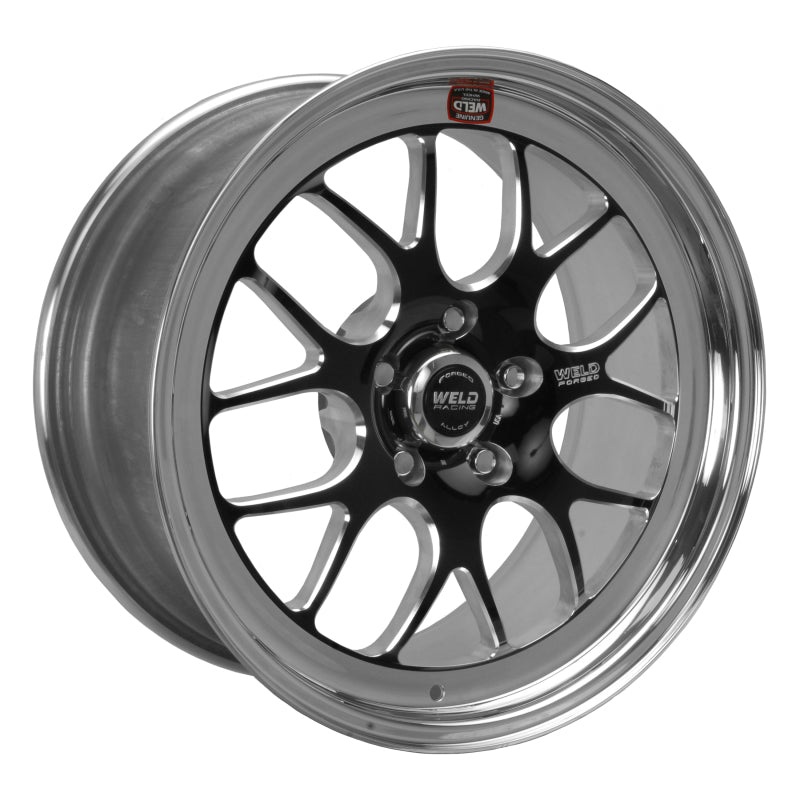 Weld S77 18×7 / 5x115mm BP / 2.1in. BS Black Wheel (High Pad) – Non-Beadlock