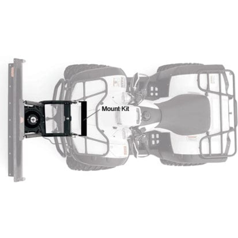 Yamaha Rhino Provantage Front Snow Plow Mounting Kit By Warn