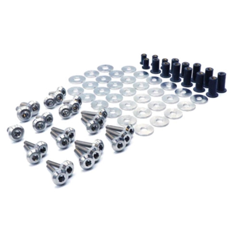 Dress Up Bolts Stage 2 Titanium Hardware Engine Bay Kit | 2016-2021 Honda Civic 1.5T (HON-057-Ti)