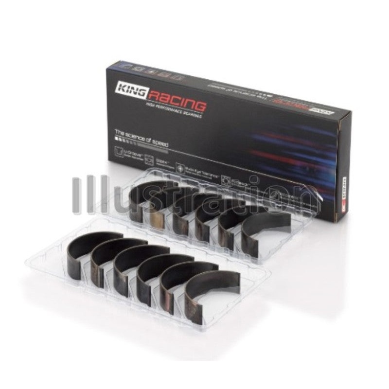 King 09-15 Nissan GT-R VR38DETT | Size STDX Tri-Metal Performance Rod Bearing Set