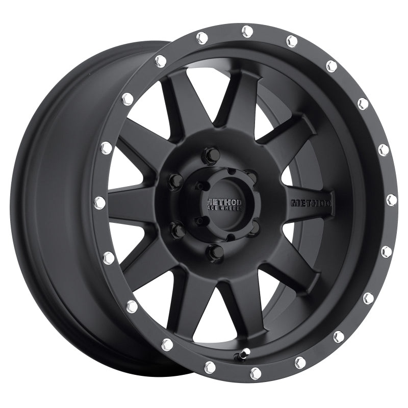Method MR301 The Standard 17×8.5 0mm Offset 6×135 94mm CB Matte Black Wheel