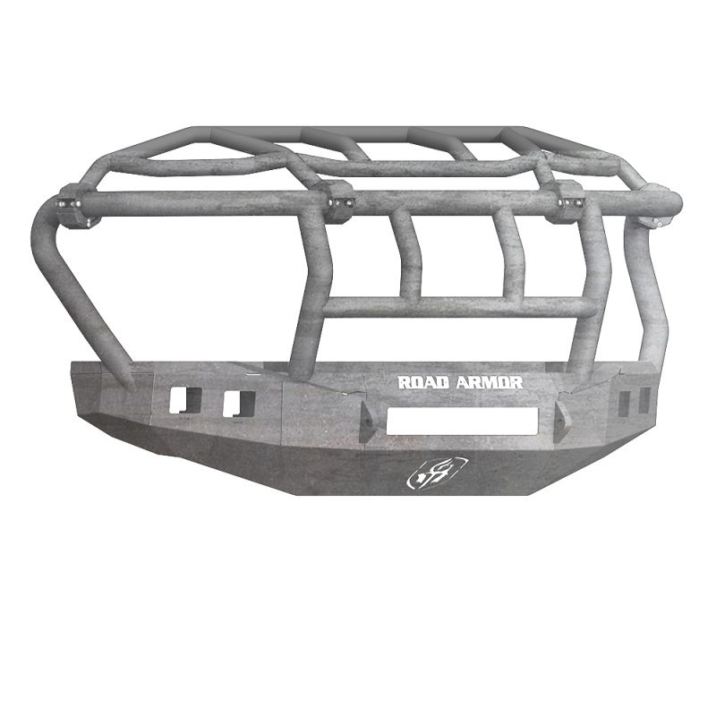 Road Armor 17-20 Ford F-250 Stealth Front Bumper w/Intimidator Guard – Raw