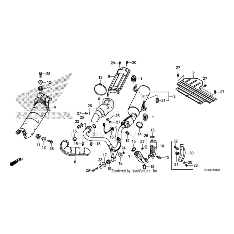 Washer, Plain (10Mm) by Honda