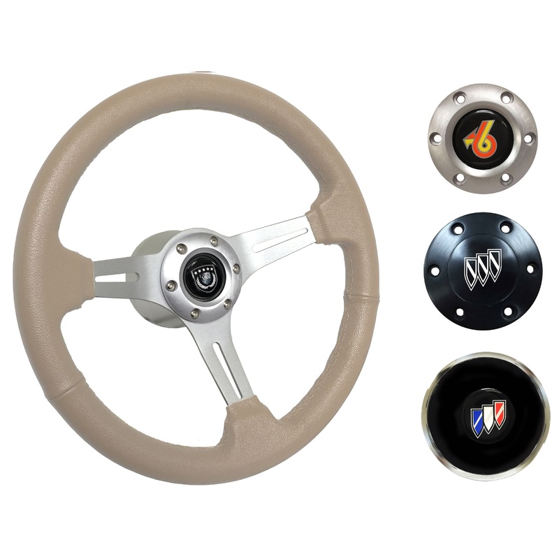 1967-68 Buick Steering Wheel Kit | Tan Leather | ST3014TAN