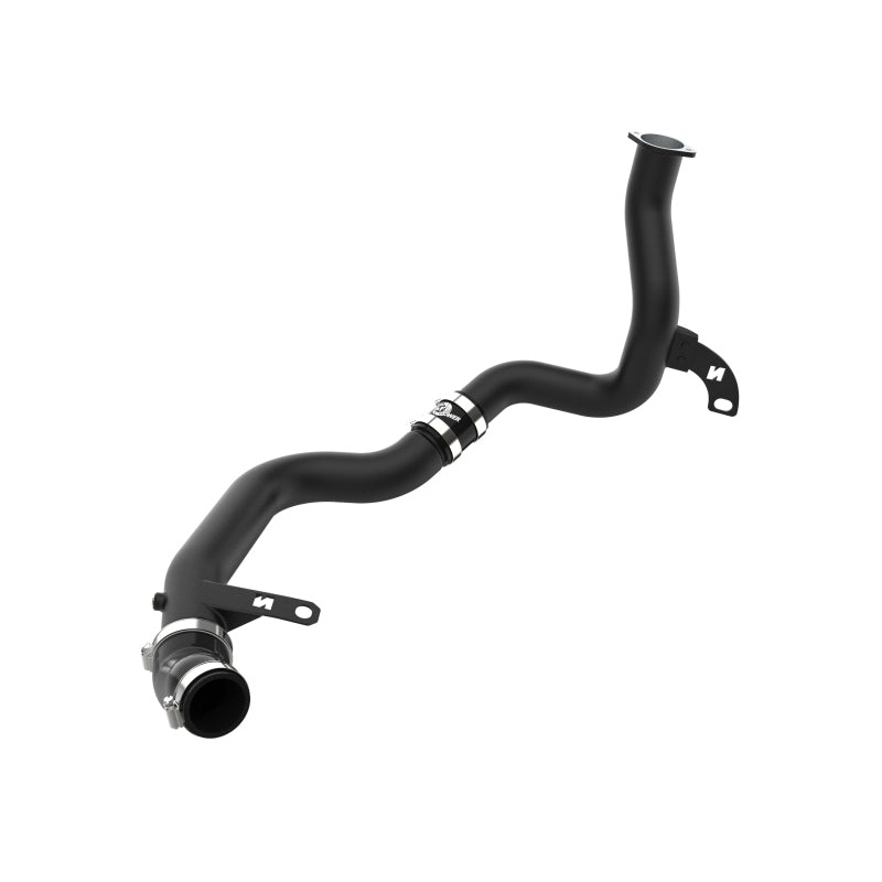aFe 19-22 Hyundai Veloster N BladeRunner 2-1/4in to 2-1/2in Aluminum Hot Charge Pipe – Black