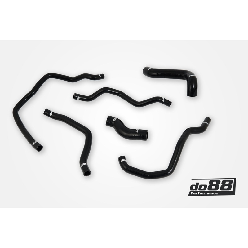 BMW 320 323 325 328 E46 Coolant hoses Black