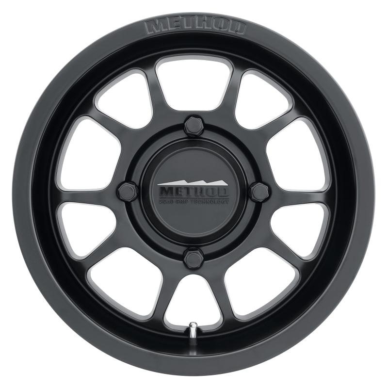 Method MR409 Bead Grip 15×7 / 4+3/13mm Offset / 4×156 / 132mm CB Matte Black Wheel