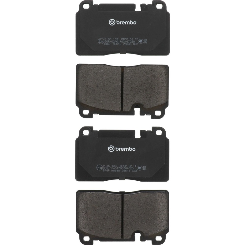 PRIME Low-Met Front Disc Brake Pad Set – P85133
