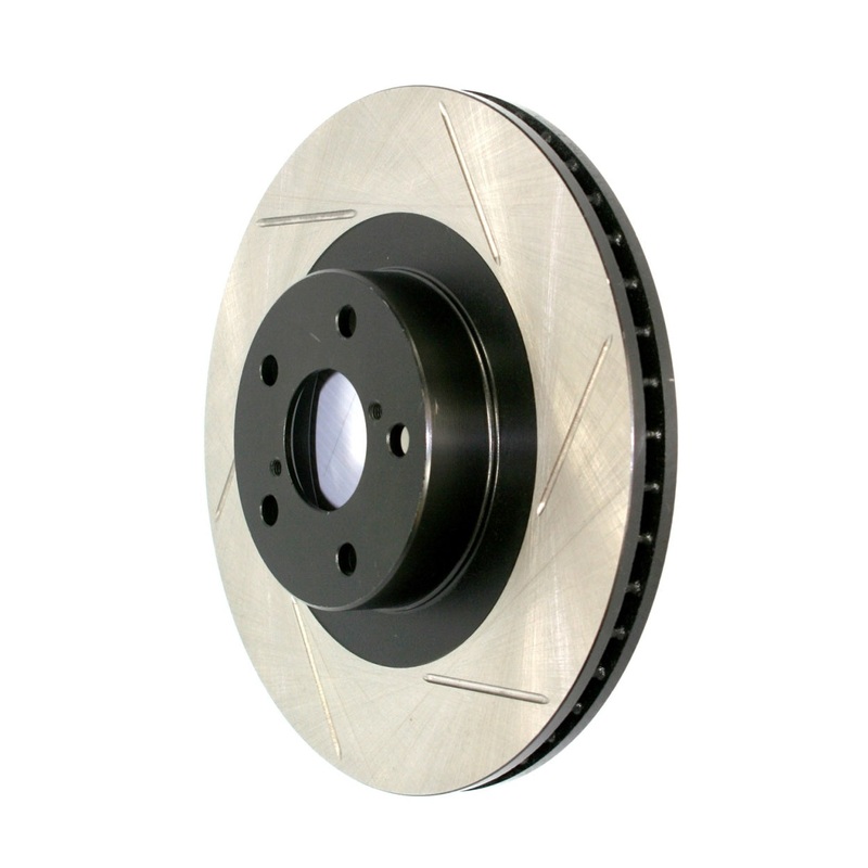 StopTech 16-18 Mini Cooper Clubman Front Right Sport Slotted Rotor