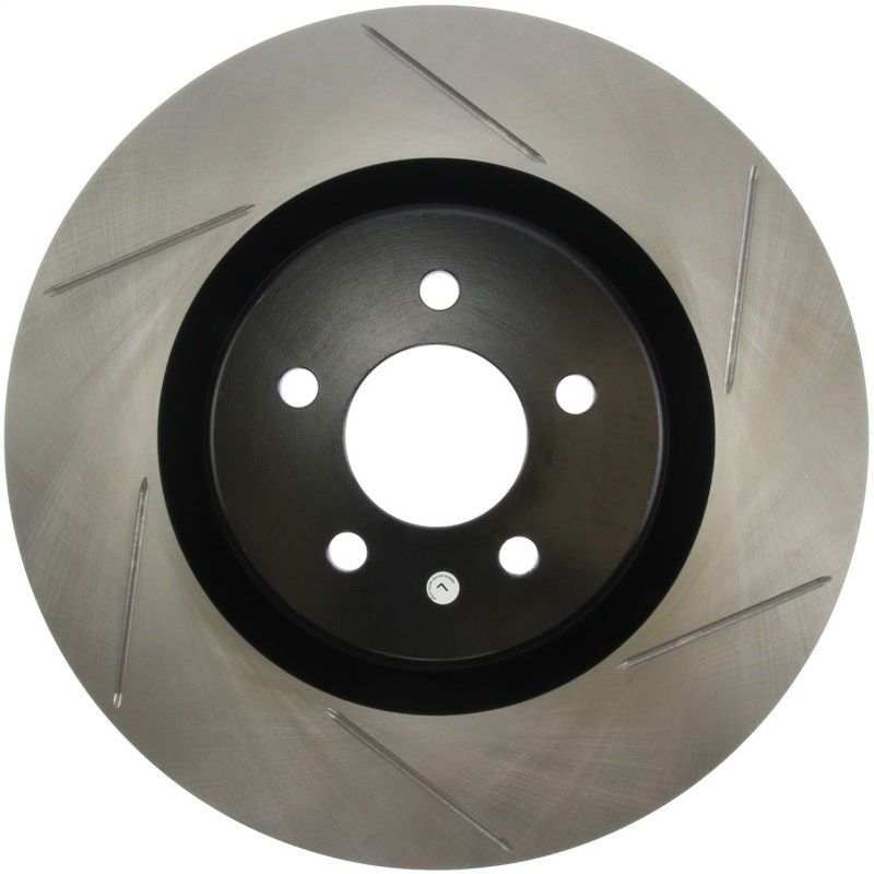 StopTech Power Slot 07-10 Ford Mustang Shelby Front Left Slotted Rotor