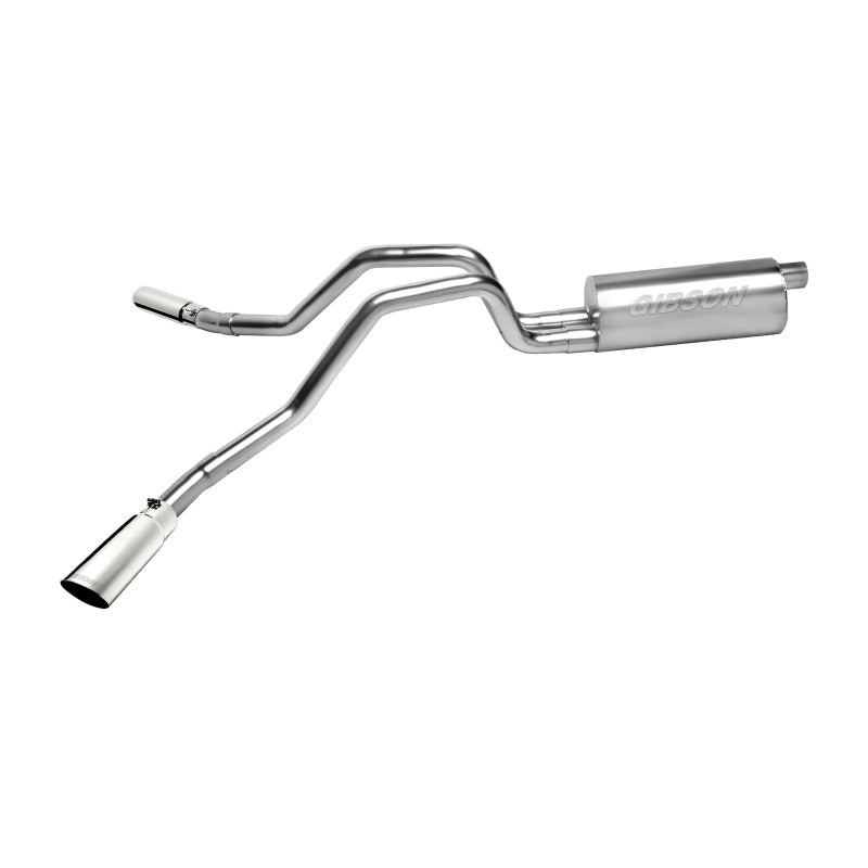 Gibson 09-10 Ford F-150 FX4 5.4L 2.5in Cat-Back Dual Extreme Exhaust – Stainless