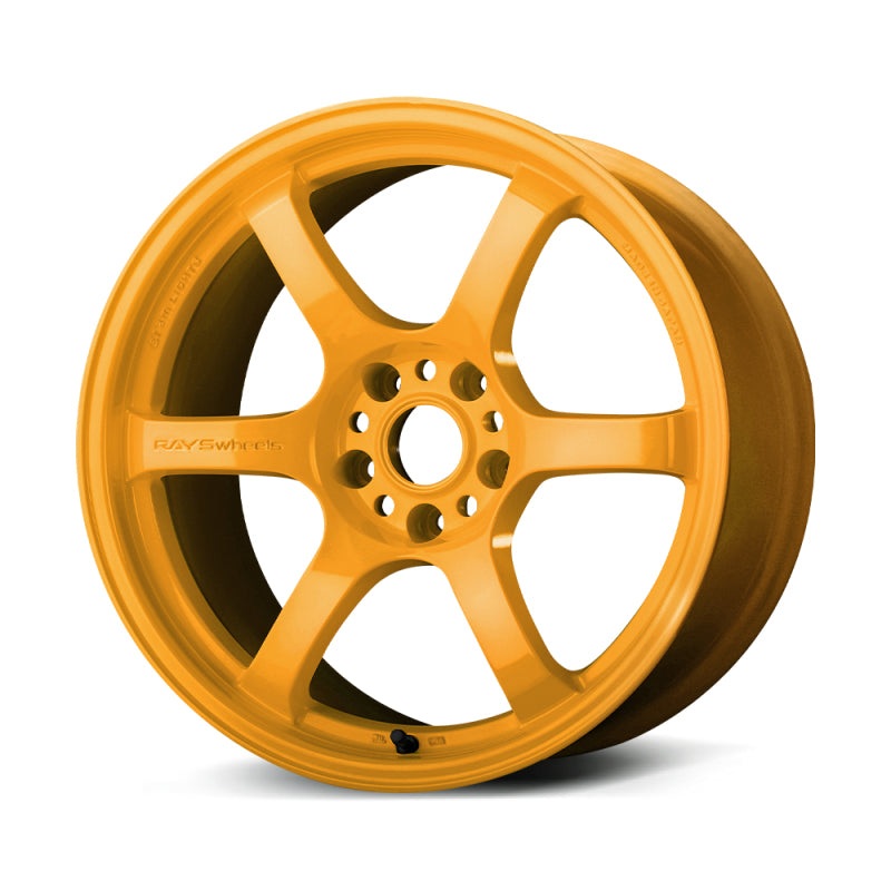 Gram Lights 57DR 15×8.0 +35 4-100 Mach Yellow