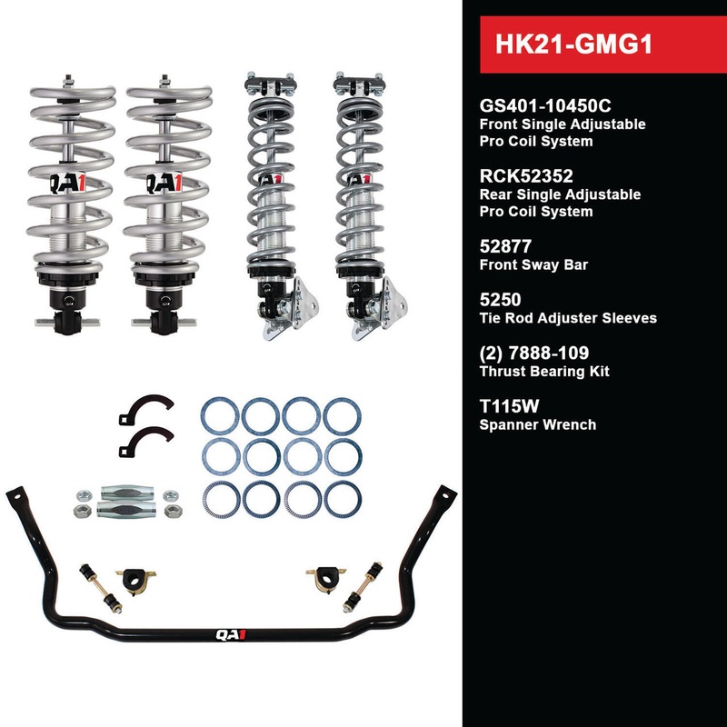 QA1 HK21-GMG1 Level 1 Full Vehicle Handling Kit 78-88 GM G-Body W/ Shocks