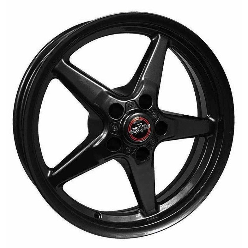 Race Star 92 Drag Star Bracket Racer 18×5 5×4.50BC 2.00BS Gloss Black Wheel