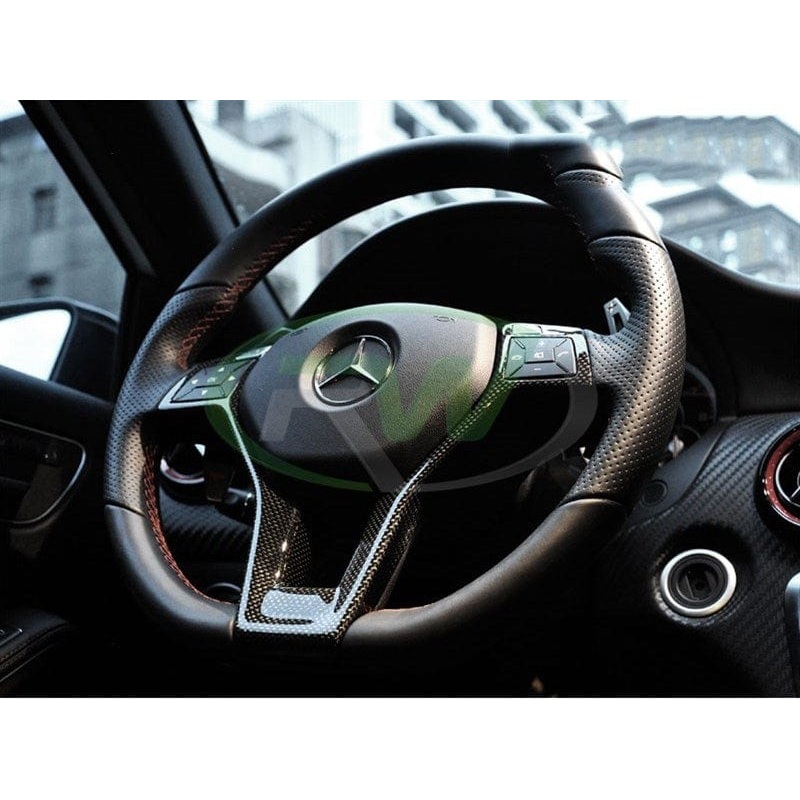 RW Carbon Carbon Fiber Steering Wheel Trim – Mercedes