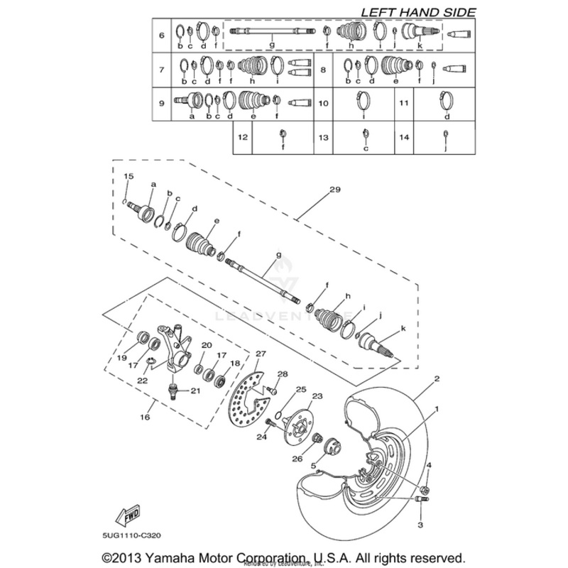 Ball Joint Set by Yamaha