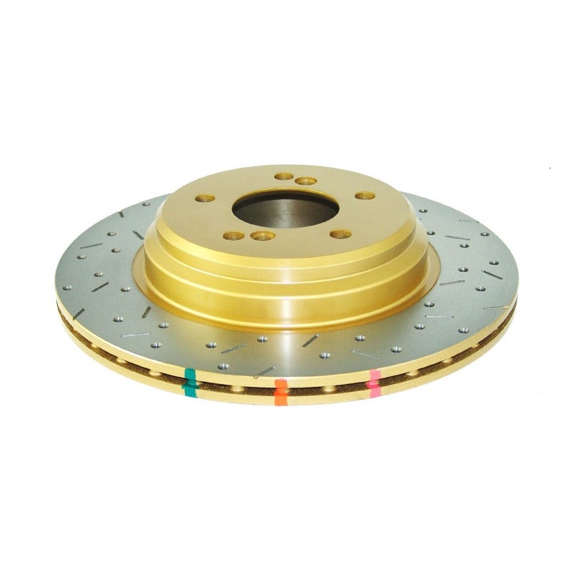 DBA 01-07 BMW M3 E46 w/325mm rotor Rear Drilled & Slotted 4000 Series Rotor