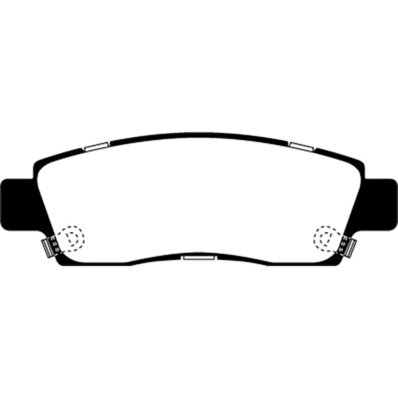 EBC 07+ Buick Enclave 3.6 Ultimax2 Rear Brake Pads