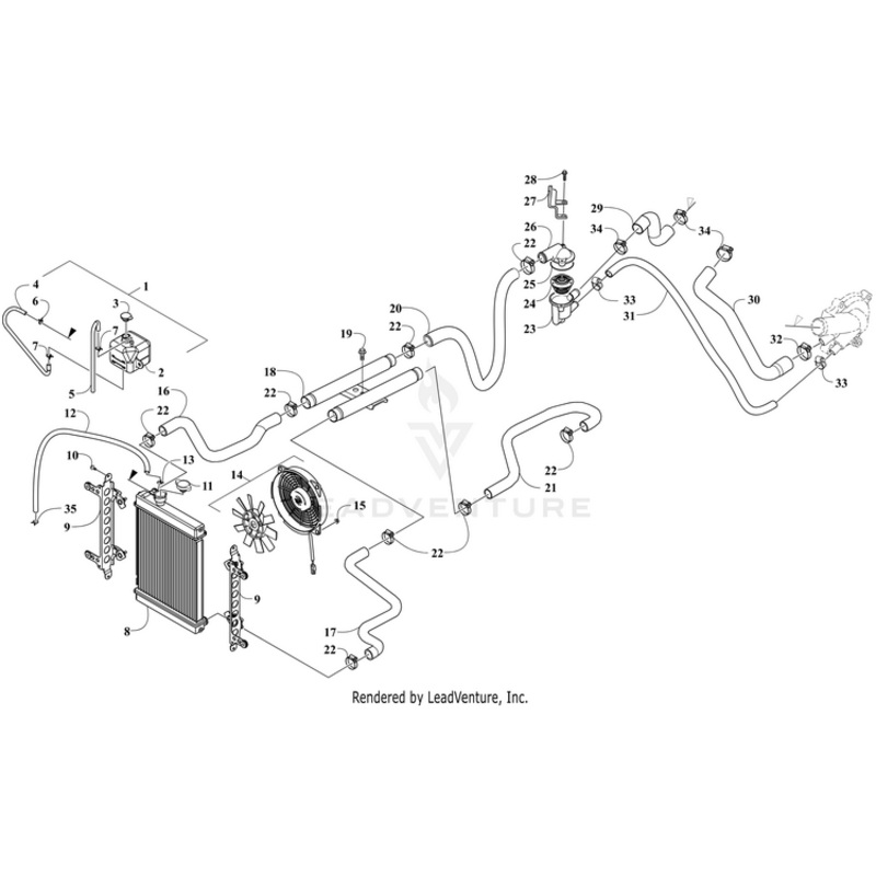 Thermostat Assy By Arctic Cat
