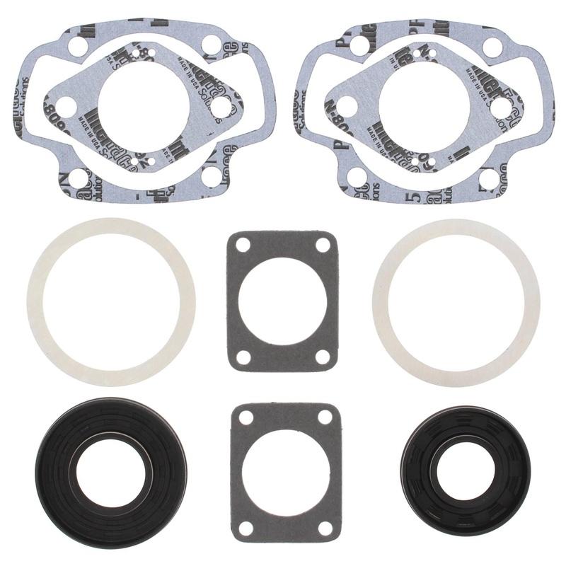 Vertex 711056 Gaskets 73-74 Arctic Cat Twin 400 (Kawasaki) FA/2 Complete Gasket Kit w/ Oil Seals