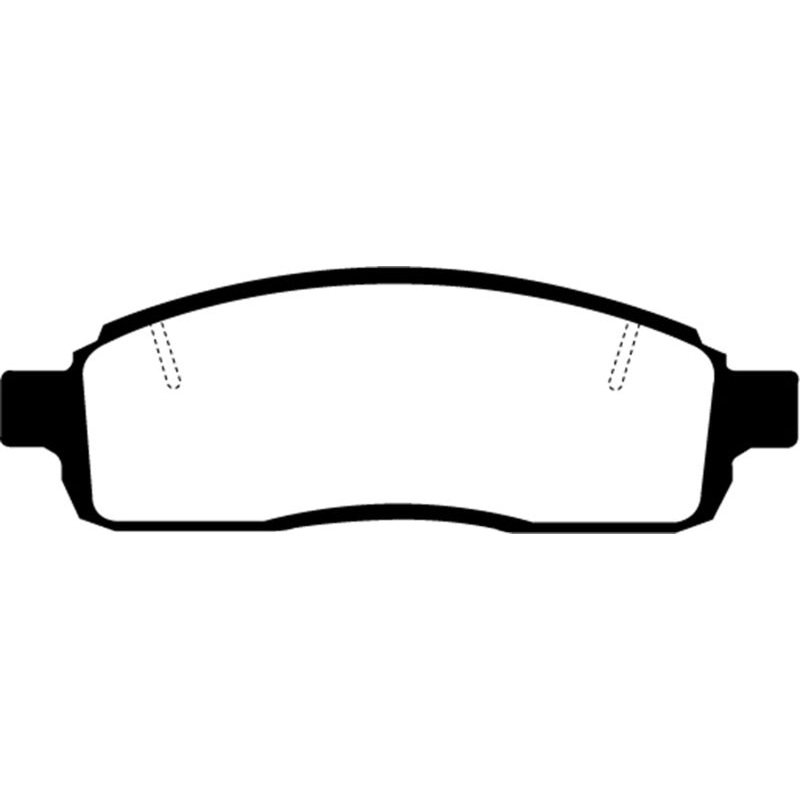 EBC 04 Ford F150 4.2 (2WD) 6 Lug Redstuff Front Brake Pads