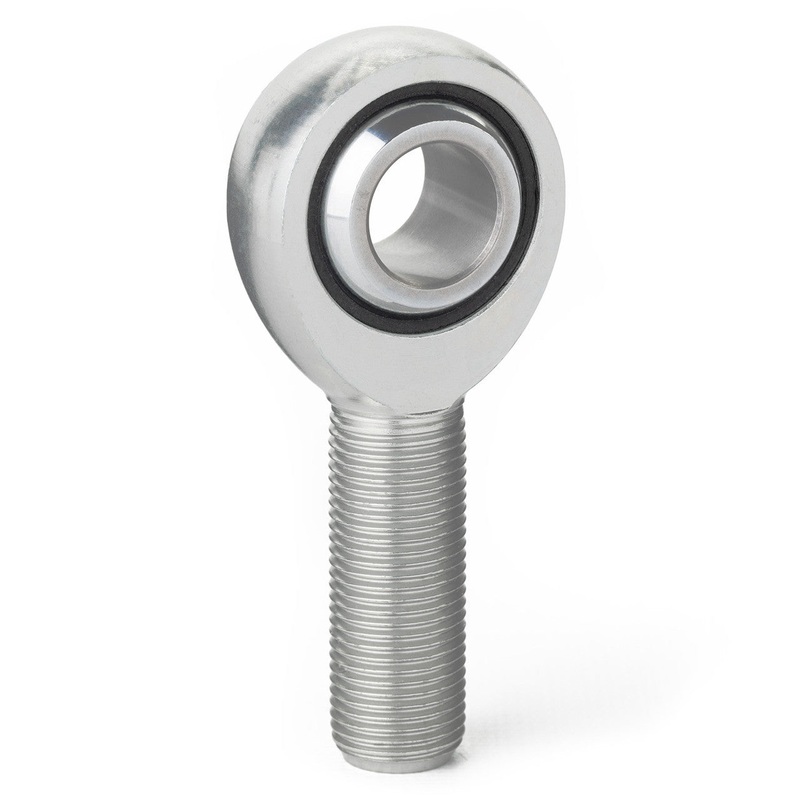 QA1 NMR3 N Series Nylon Race Carbon Rod End 3/16in. Bore 10-32 RH Male Thread