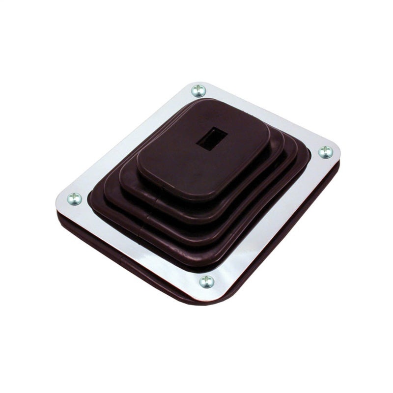 Spectre Shift Boot (Small) – Black Rubber w/Chrome Plated Steel Installation Ring
