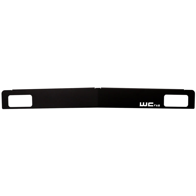 Wehrli 15-19 Chevrolet 2500/3500 Front Bumper Valance Filler Panel Kit w/Tow Hooks – Texture Black