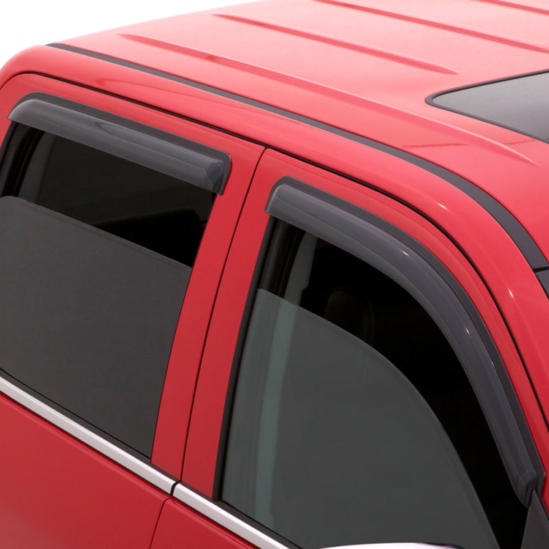 AVS 01-04 Toyota Hilux Double Cab Ventvisor Outside Mount Window Deflectors 4pc – Smoke