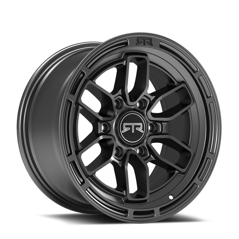 Method RTR Evo 6 Ford Bronco / Ranger 17×9 0mm Offset 6×139.7 93.1mm CB – Satin Charcoal Wheel